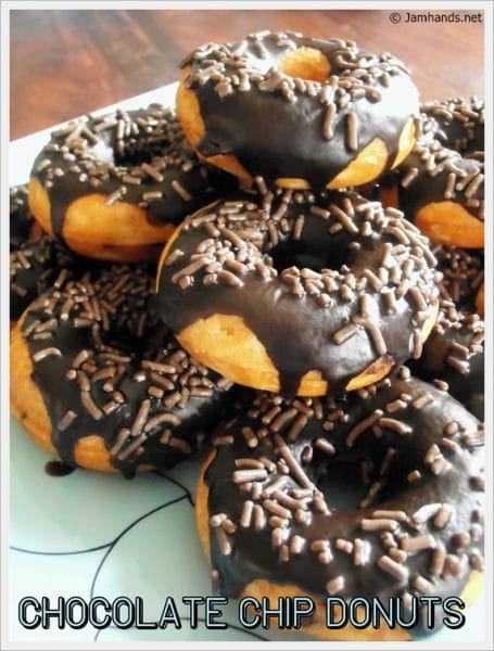 Donut Maker Chocolate Chip Donuts