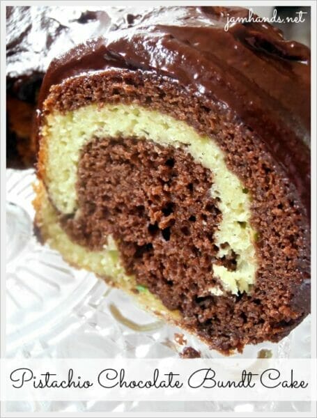 Pistachio Chocolate Bundt Cake