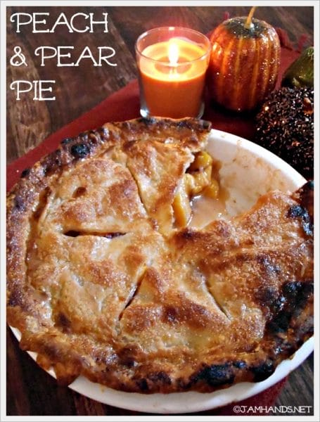Peach & Pear Pie