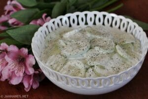 Creamy Cucumber Salad II