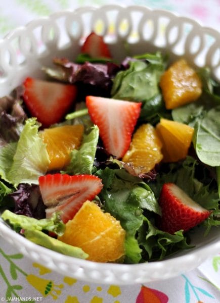 Strawberry and Citrus Salad with Orange Vinaigrette