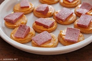 Summer Sausage and Cheese Spread Delights