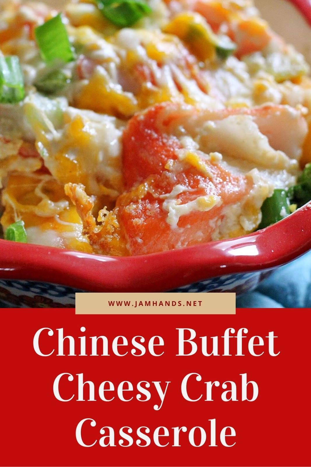 Chinese Buffet Cheesy Crab Casserole