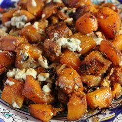 Roasted Butternut Squash with Gorgonzola and Thyme