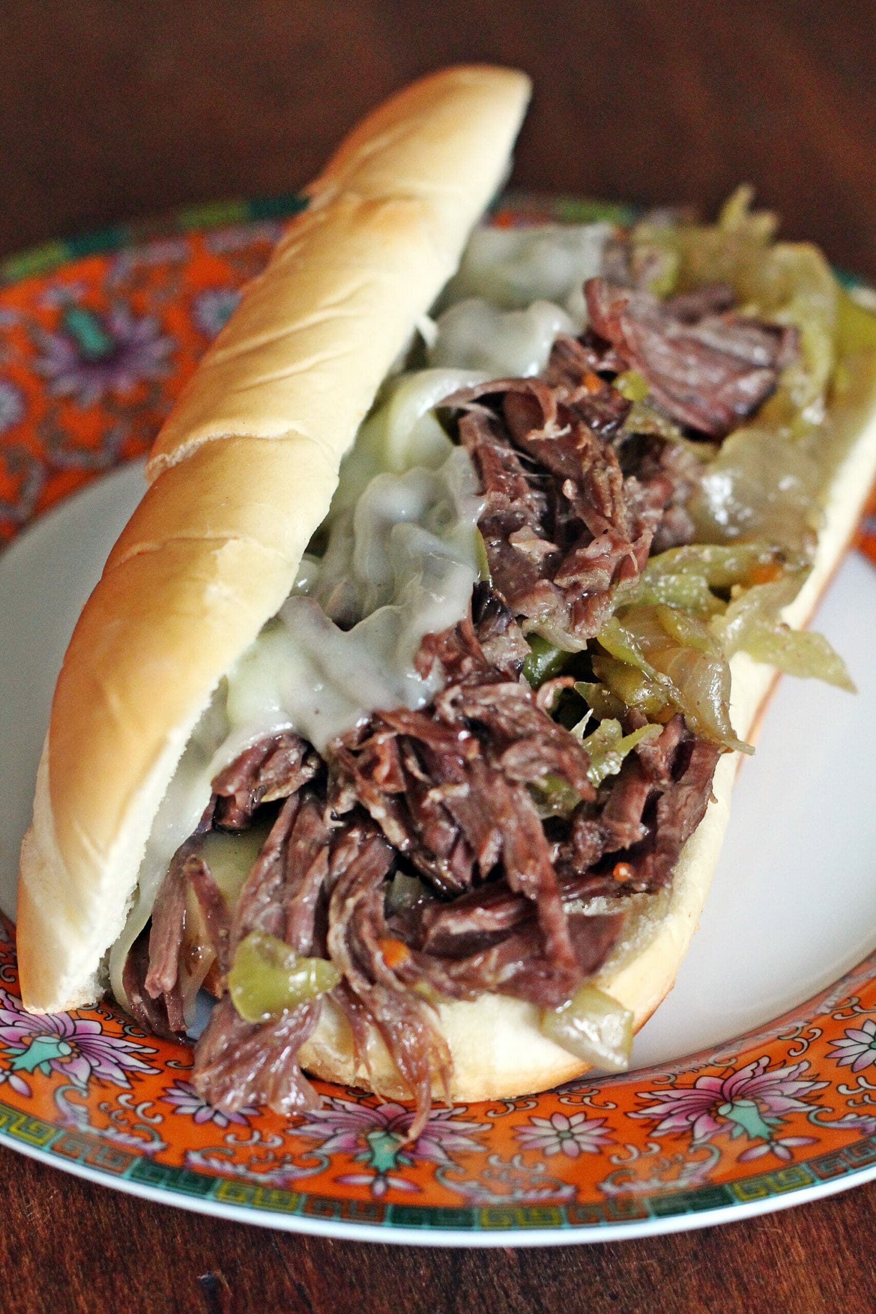 Slow Cooker Italian Beef Sandwiches Recipe - Jam Hands