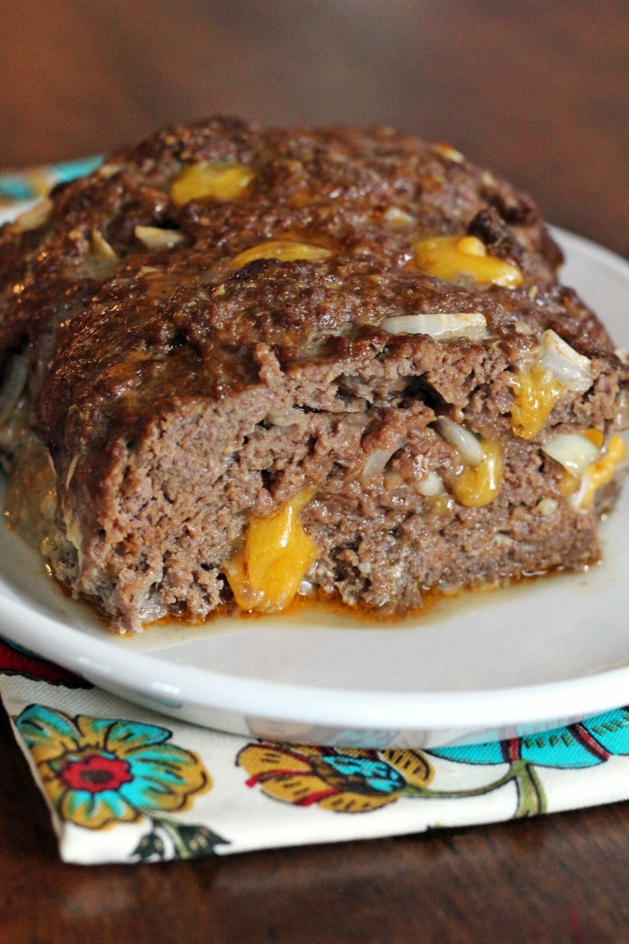Low Carb Cheeseburger Meatloaf