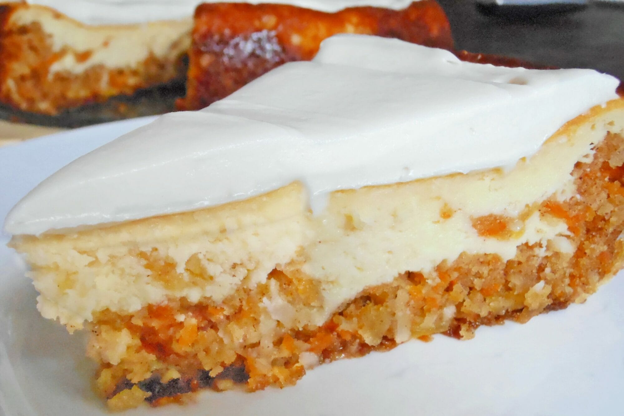 Copycat Carrot Cake Cheesecake - Cheesecake Factory 