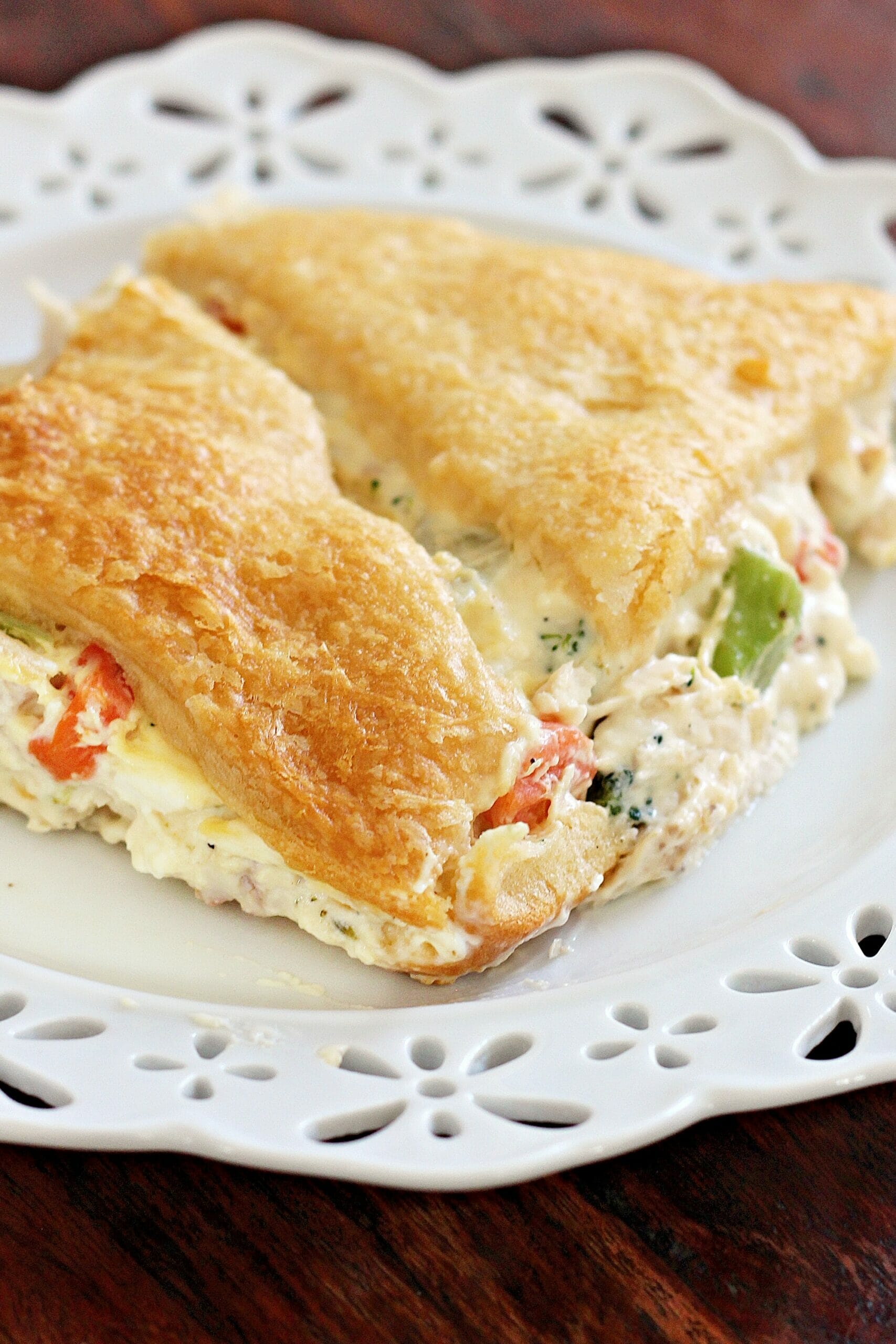 Recipes Made with Crescent Rolls - Plain Chicken