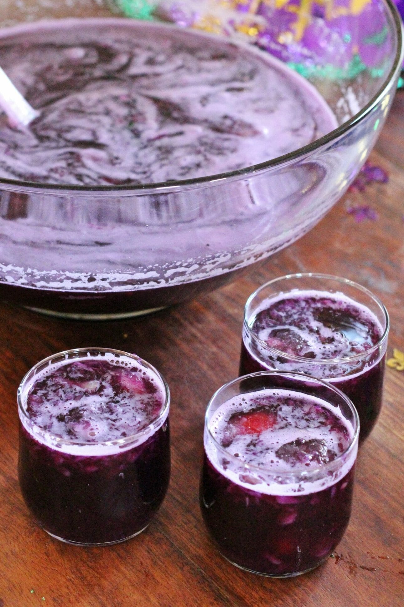 Grape and Ginger Ale Chunky Punch