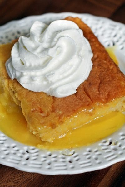 Lemon Lava Cake