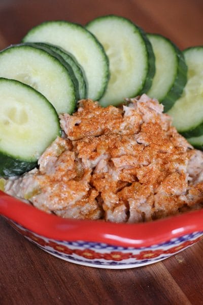 Sweet and Spicy Tuna Salad {Low Calorie High Protein}
