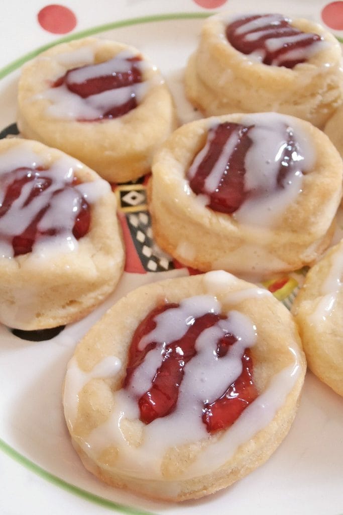Cherry Kolacky Cookies
