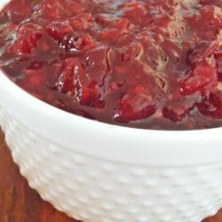 Cranberry Raspberry Sauce