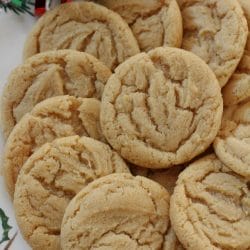 Soft & Chewy Rum Crinkle Cookies