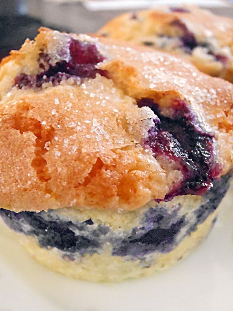 Bursting Blueberry Muffins
