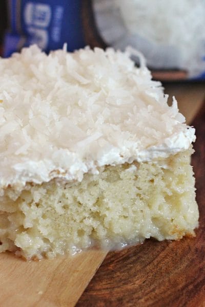 Ultra Moist Coconut Poke Cake